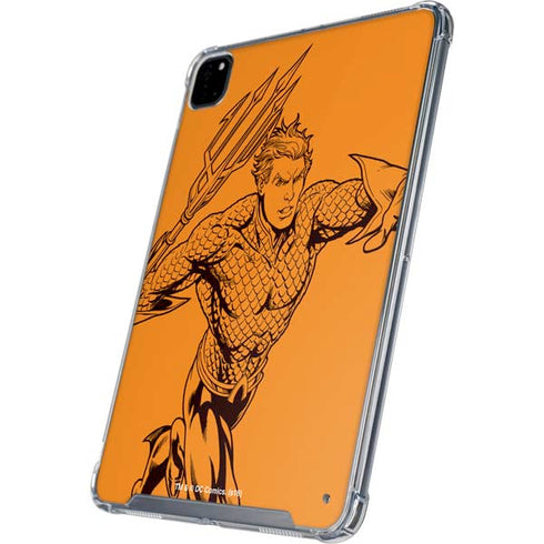 DC Comics Aquaman Comic Pop iPad Pro 12.9in (2020) Clear Case